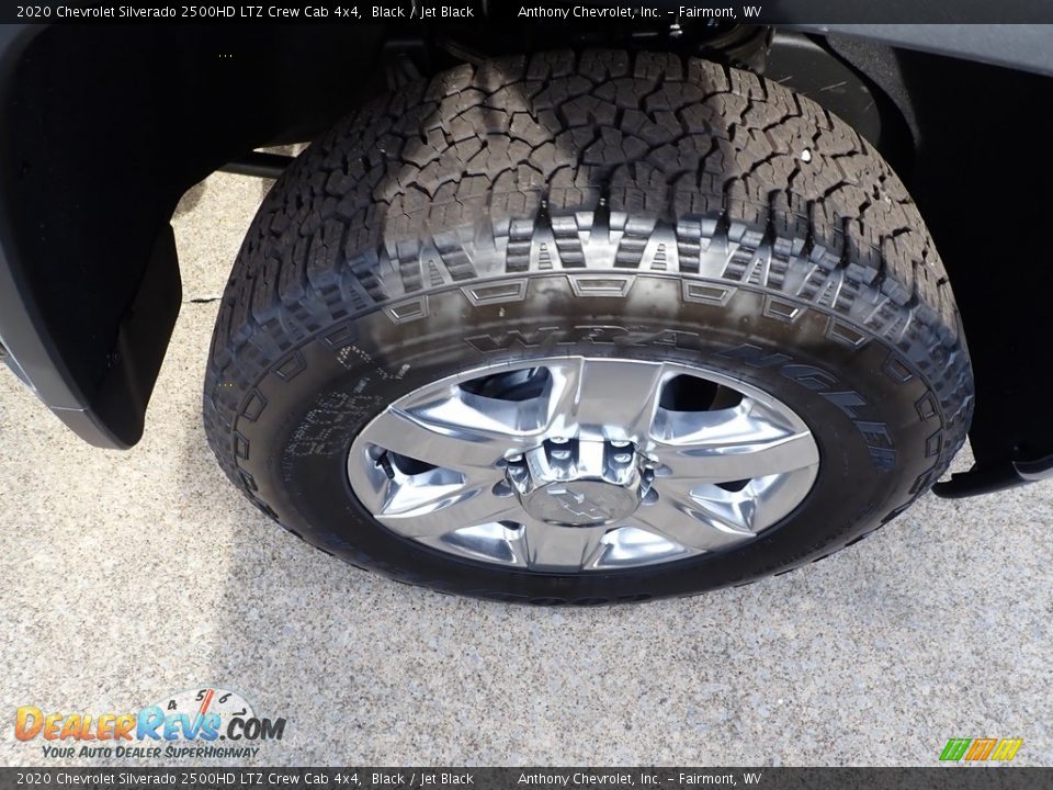 2020 Chevrolet Silverado 2500HD LTZ Crew Cab 4x4 Black / Jet Black Photo #2