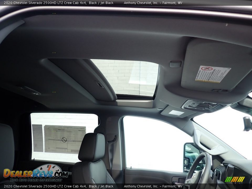 2020 Chevrolet Silverado 2500HD LTZ Crew Cab 4x4 Black / Jet Black Photo #3