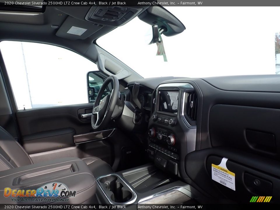 2020 Chevrolet Silverado 2500HD LTZ Crew Cab 4x4 Black / Jet Black Photo #4
