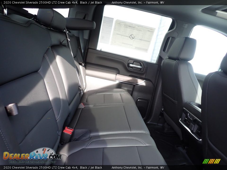 2020 Chevrolet Silverado 2500HD LTZ Crew Cab 4x4 Black / Jet Black Photo #6