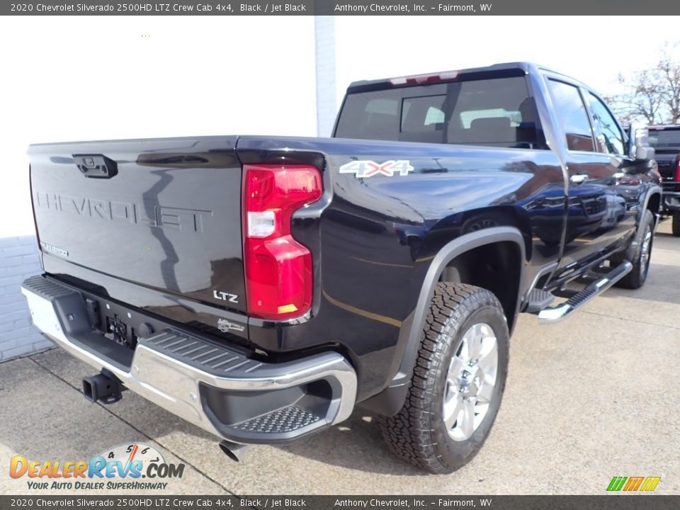 2020 Chevrolet Silverado 2500HD LTZ Crew Cab 4x4 Black / Jet Black Photo #9