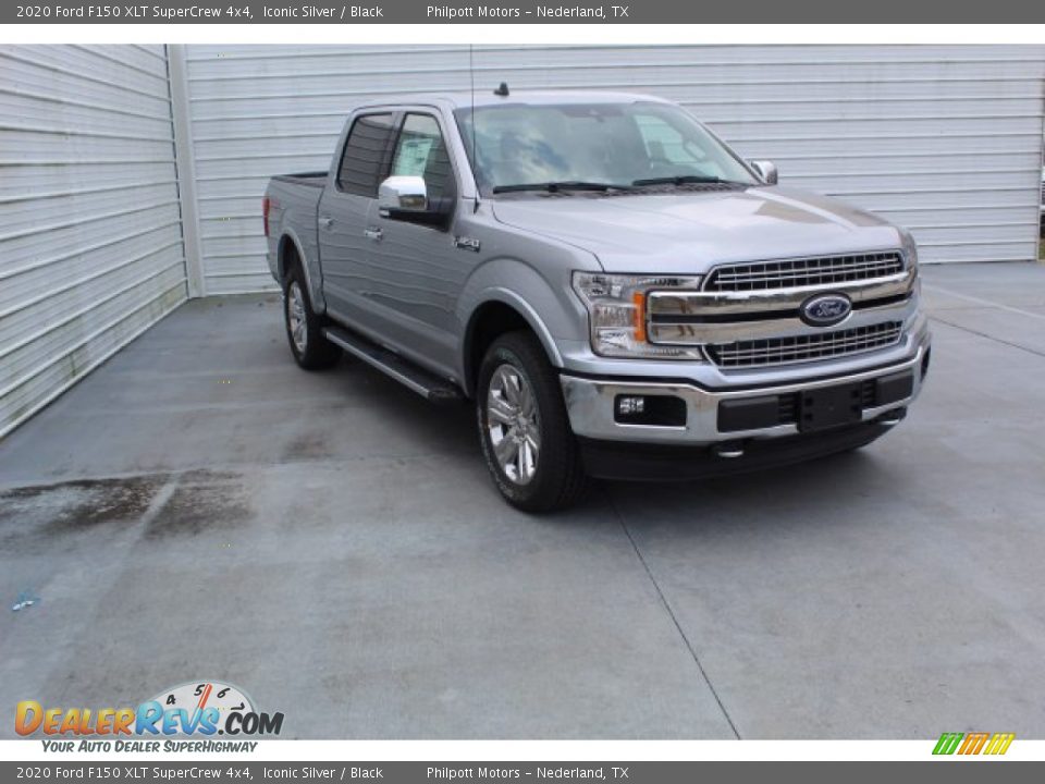 2020 Ford F150 XLT SuperCrew 4x4 Iconic Silver / Black Photo #2
