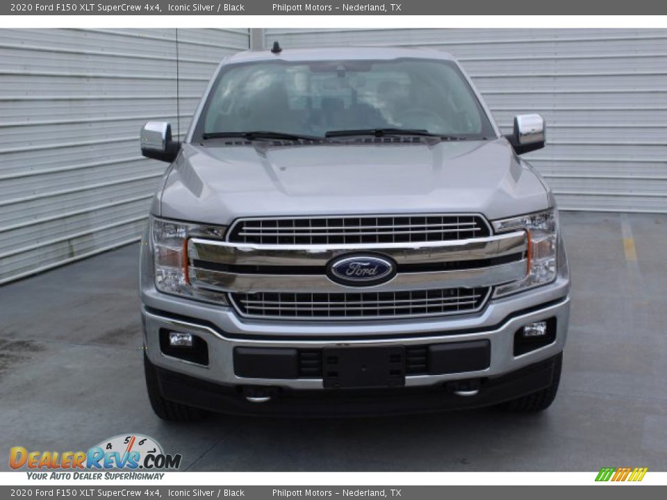 2020 Ford F150 XLT SuperCrew 4x4 Iconic Silver / Black Photo #3