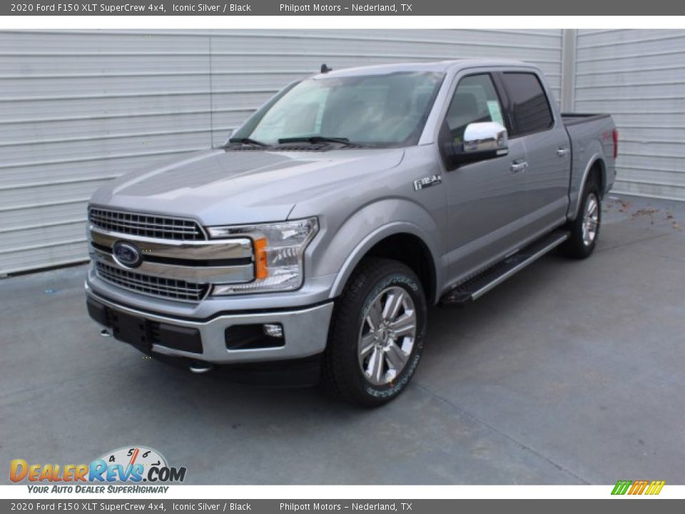 2020 Ford F150 XLT SuperCrew 4x4 Iconic Silver / Black Photo #4