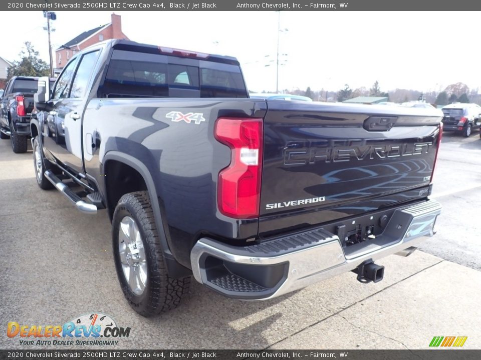 2020 Chevrolet Silverado 2500HD LTZ Crew Cab 4x4 Black / Jet Black Photo #11