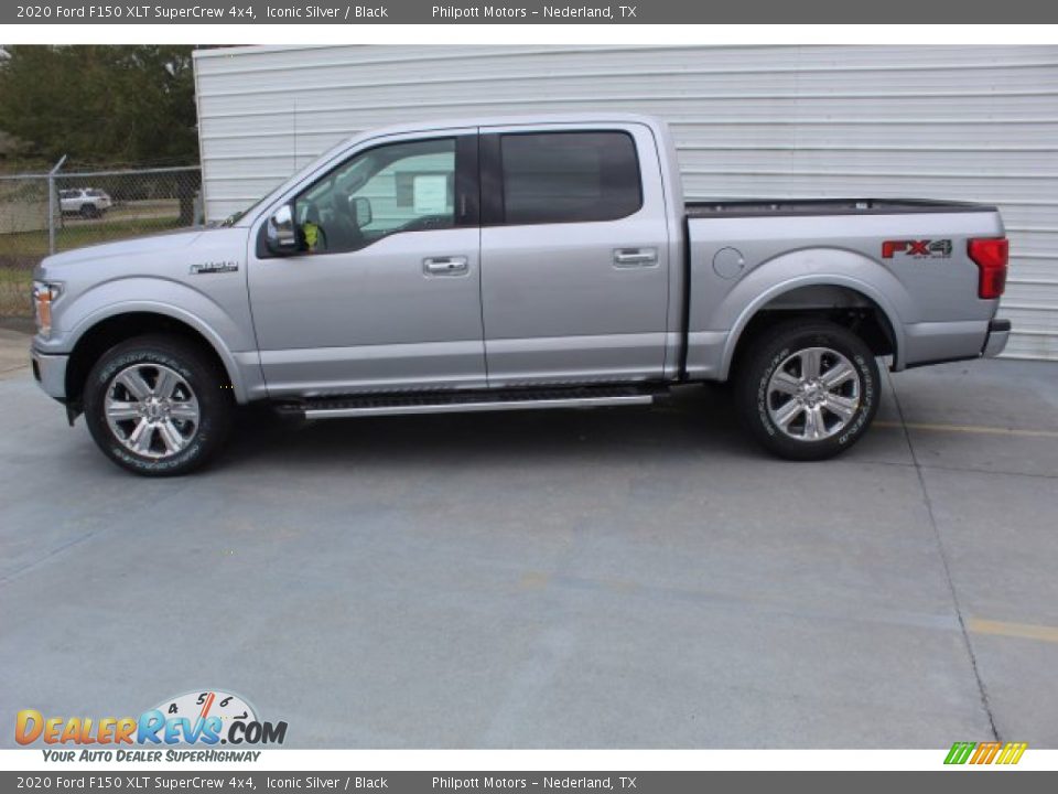 2020 Ford F150 XLT SuperCrew 4x4 Iconic Silver / Black Photo #6