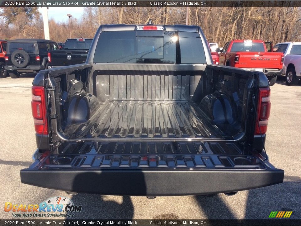 2020 Ram 1500 Laramie Crew Cab 4x4 Granite Crystal Metallic / Black Photo #9
