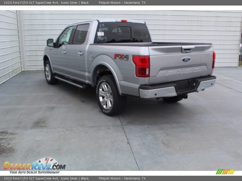 2020 Ford F150 XLT SuperCrew 4x4 Iconic Silver / Black Photo #7