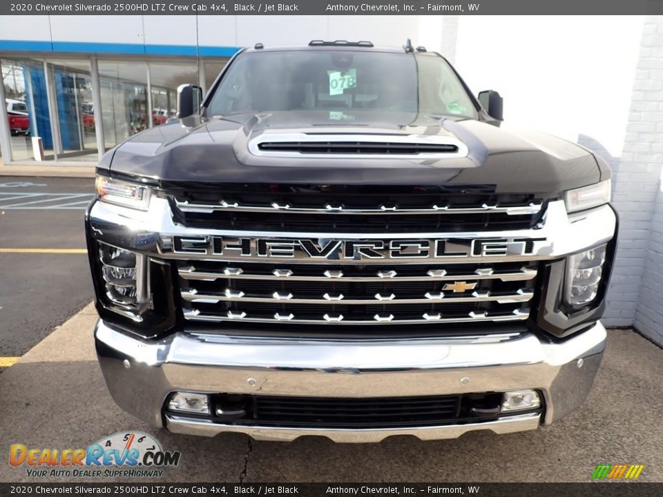 2020 Chevrolet Silverado 2500HD LTZ Crew Cab 4x4 Black / Jet Black Photo #13