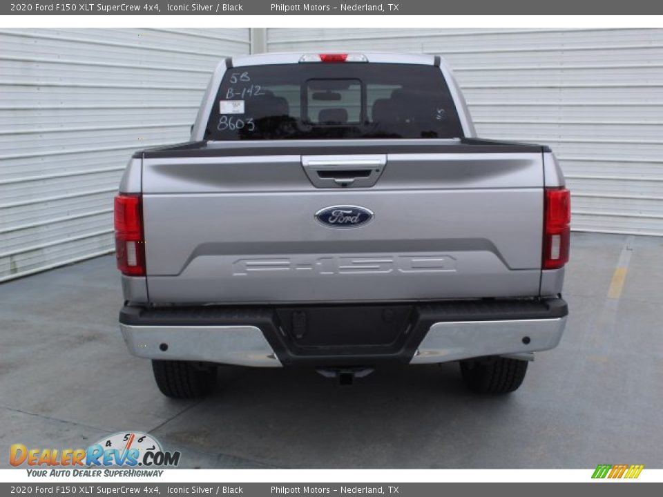 2020 Ford F150 XLT SuperCrew 4x4 Iconic Silver / Black Photo #8