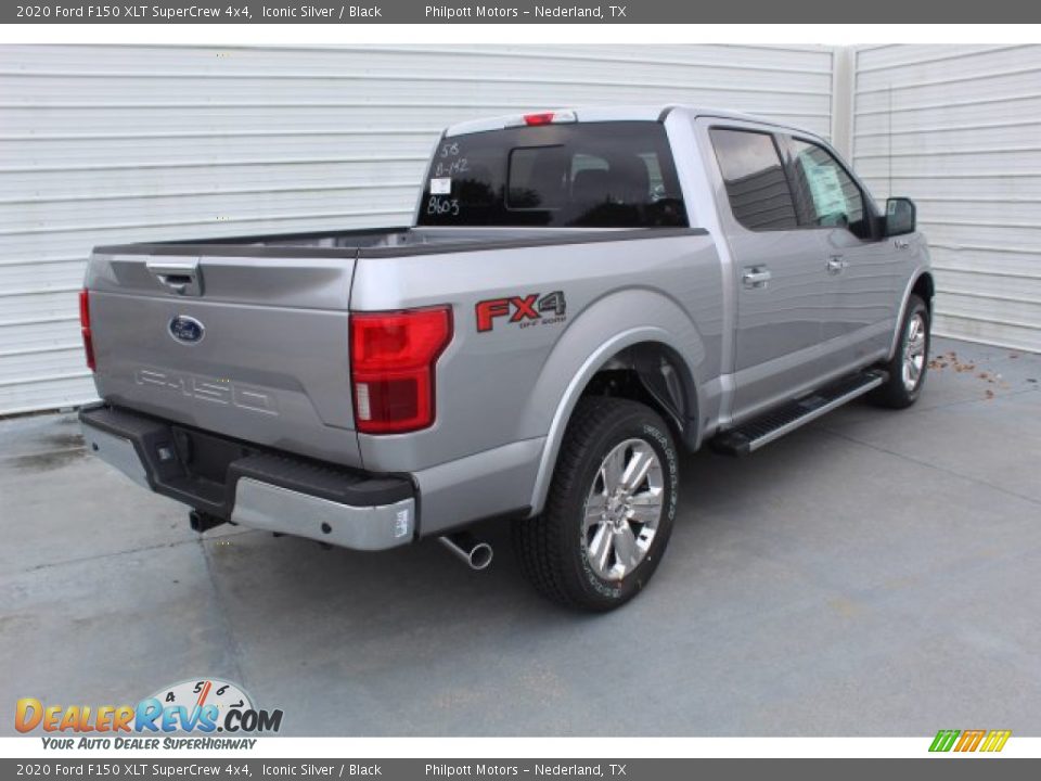 2020 Ford F150 XLT SuperCrew 4x4 Iconic Silver / Black Photo #9