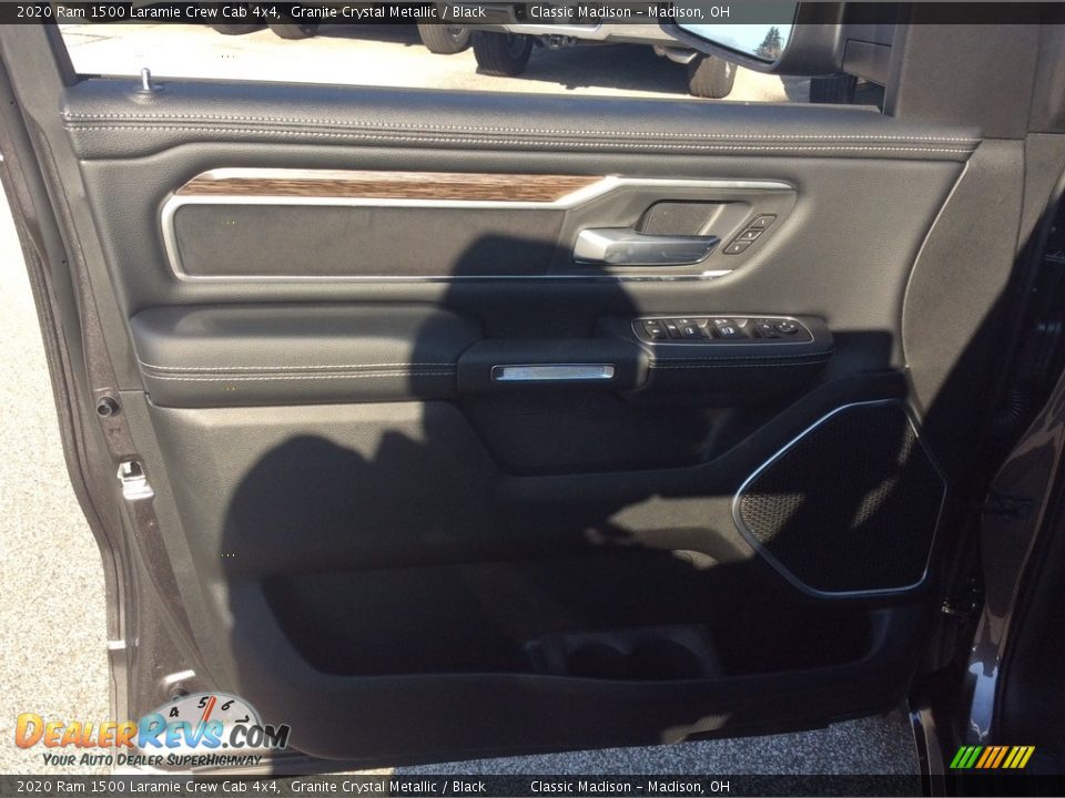 2020 Ram 1500 Laramie Crew Cab 4x4 Granite Crystal Metallic / Black Photo #11