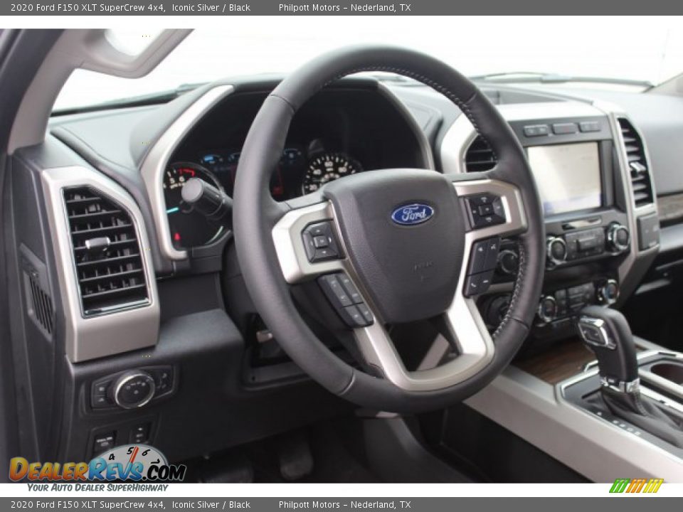 2020 Ford F150 XLT SuperCrew 4x4 Iconic Silver / Black Photo #14