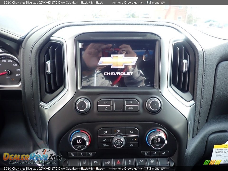 2020 Chevrolet Silverado 2500HD LTZ Crew Cab 4x4 Black / Jet Black Photo #17