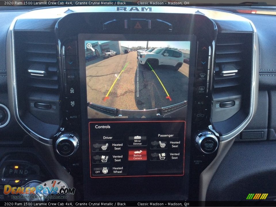 2020 Ram 1500 Laramie Crew Cab 4x4 Granite Crystal Metallic / Black Photo #16