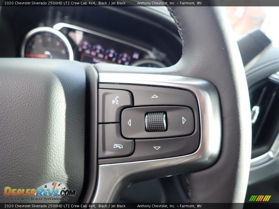 2020 Chevrolet Silverado 2500HD LTZ Crew Cab 4x4 Black / Jet Black Photo #20