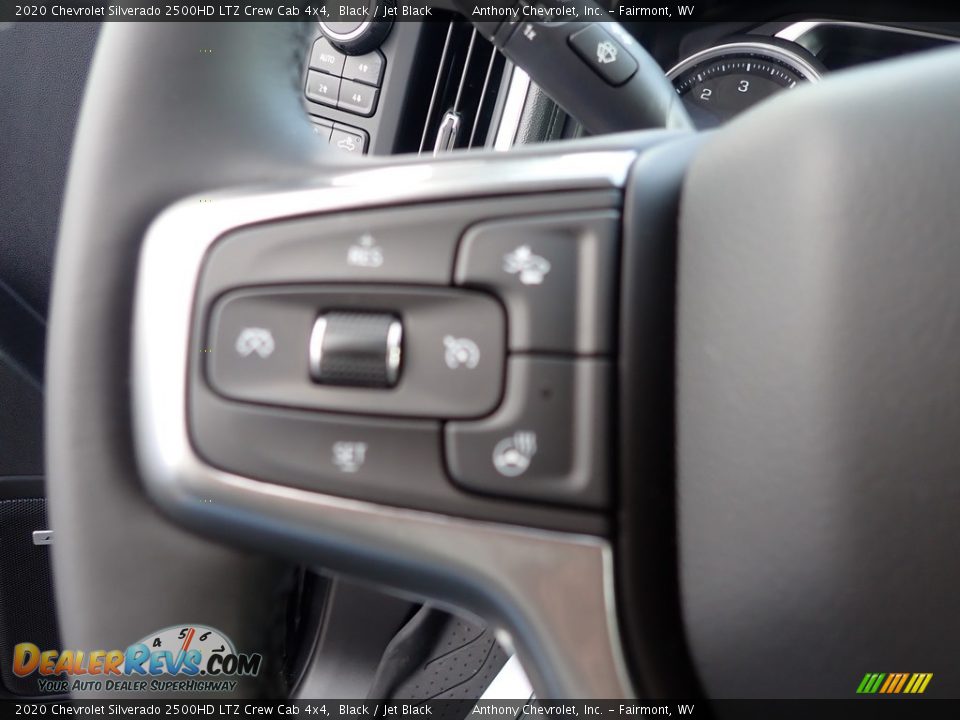 2020 Chevrolet Silverado 2500HD LTZ Crew Cab 4x4 Black / Jet Black Photo #21