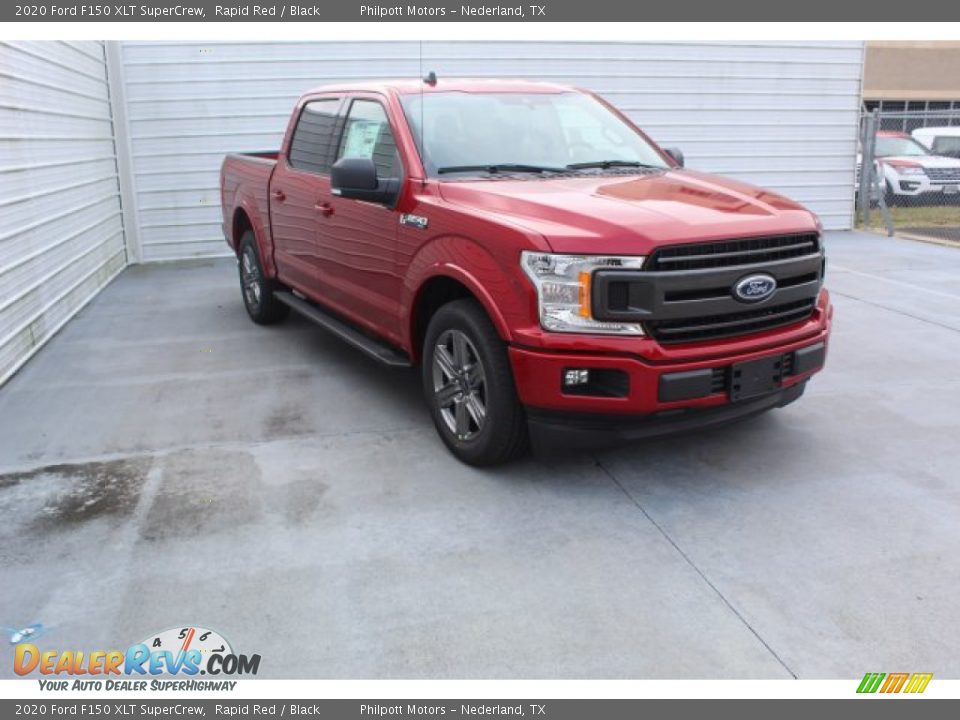 2020 Ford F150 XLT SuperCrew Rapid Red / Black Photo #2