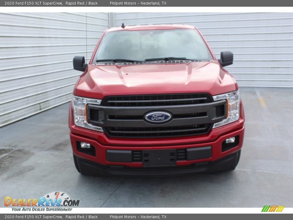 2020 Ford F150 XLT SuperCrew Rapid Red / Black Photo #3