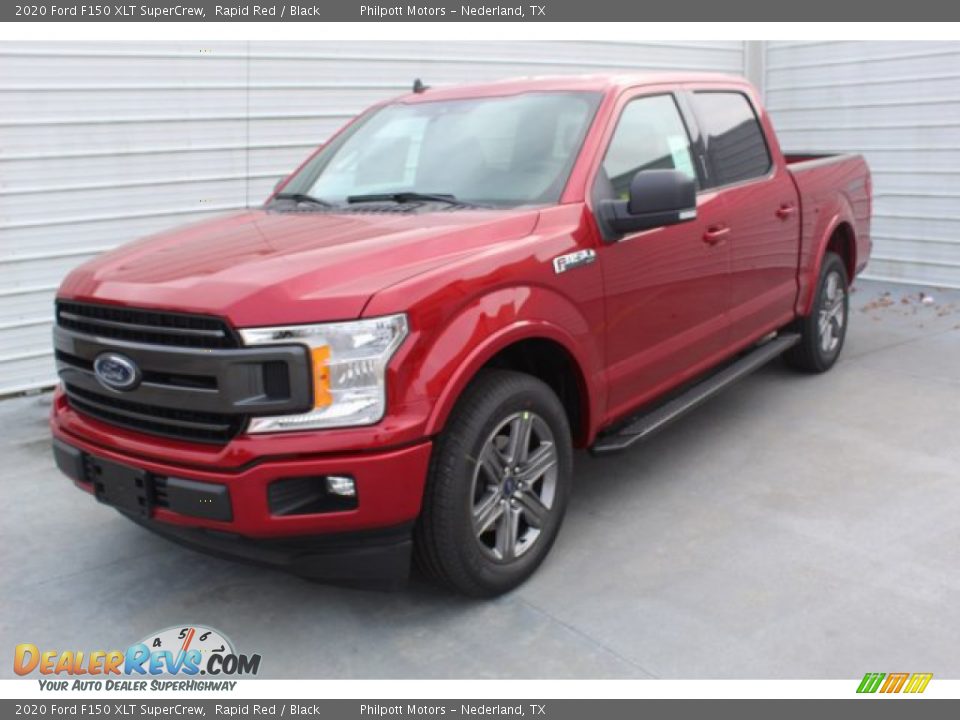 2020 Ford F150 XLT SuperCrew Rapid Red / Black Photo #4
