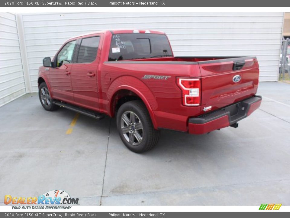 2020 Ford F150 XLT SuperCrew Rapid Red / Black Photo #6