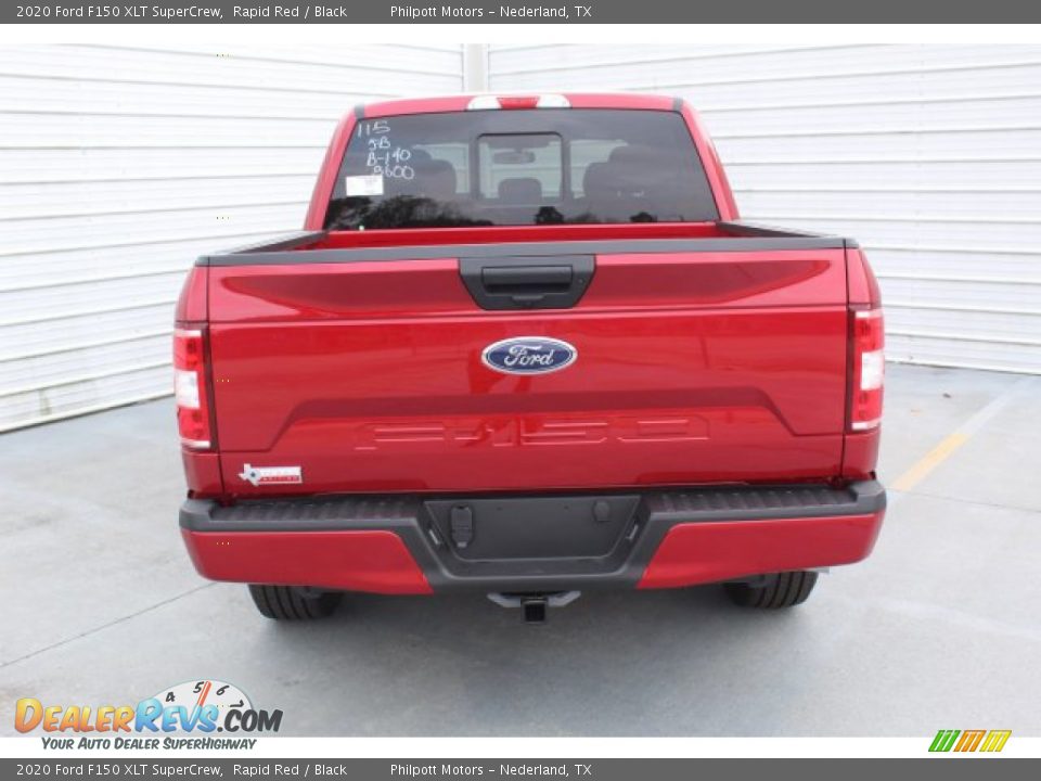 2020 Ford F150 XLT SuperCrew Rapid Red / Black Photo #7