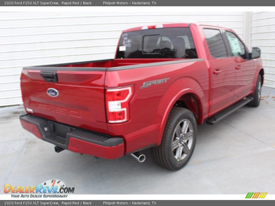 2020 Ford F150 XLT SuperCrew Rapid Red / Black Photo #8