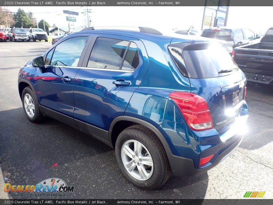 2020 Chevrolet Trax LT AWD Pacific Blue Metallic / Jet Black Photo #6