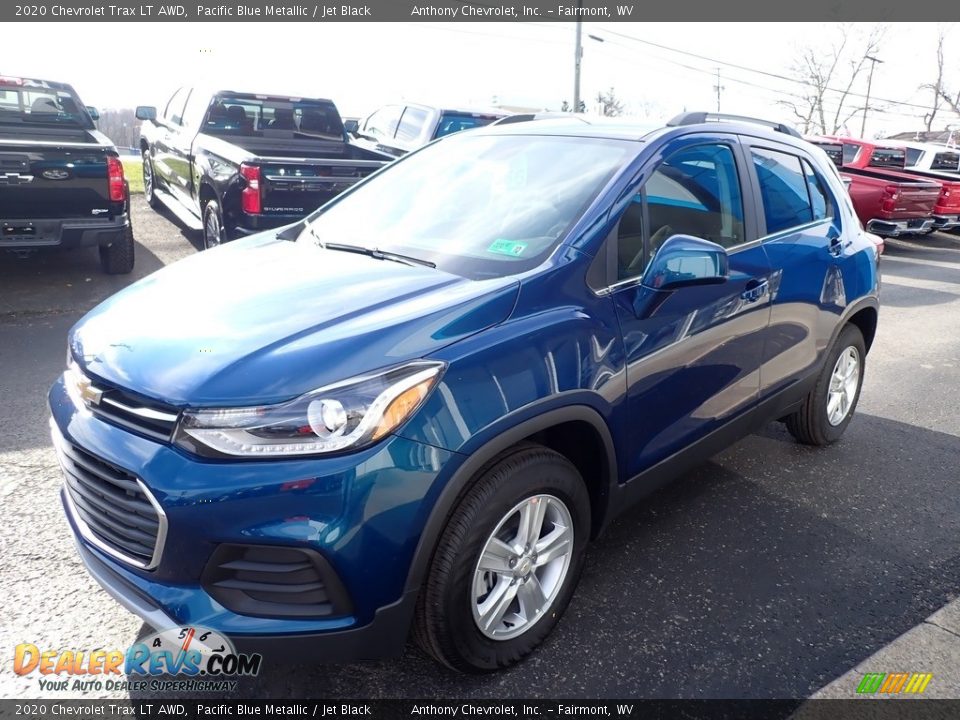 2020 Chevrolet Trax LT AWD Pacific Blue Metallic / Jet Black Photo #8