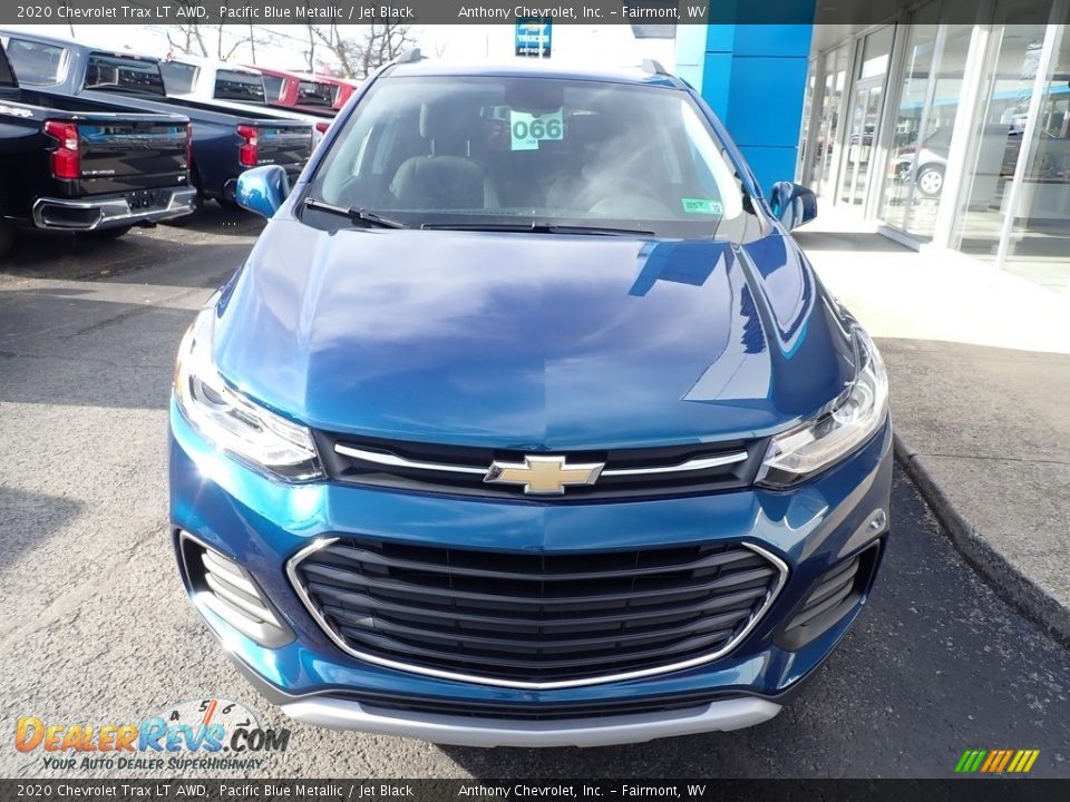 2020 Chevrolet Trax LT AWD Pacific Blue Metallic / Jet Black Photo #9