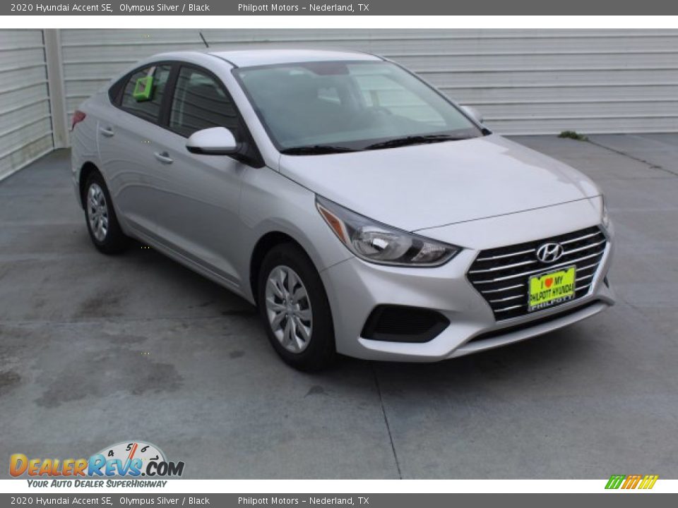 2020 Hyundai Accent SE Olympus Silver / Black Photo #2