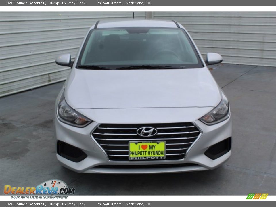 2020 Hyundai Accent SE Olympus Silver / Black Photo #3