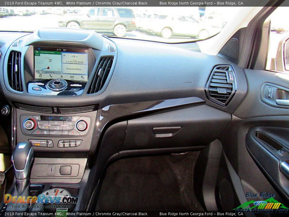 2019 Ford Escape Titanium 4WD White Platinum / Chromite Gray/Charcoal Black Photo #16