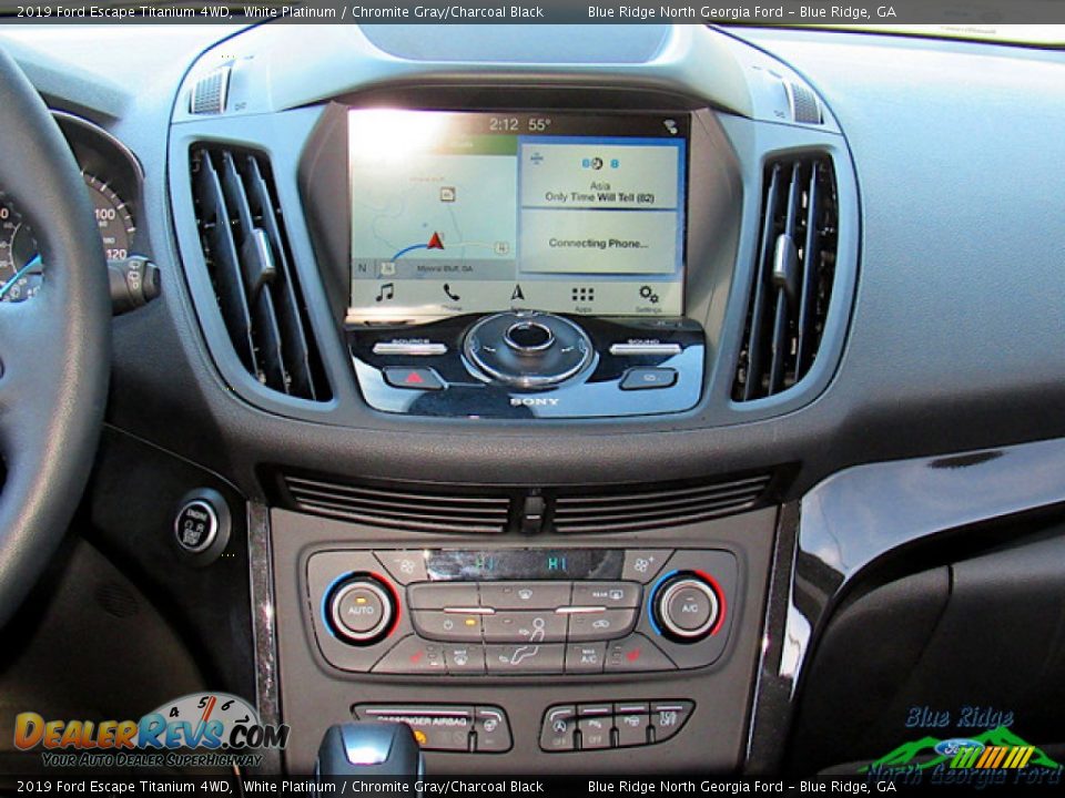 2019 Ford Escape Titanium 4WD White Platinum / Chromite Gray/Charcoal Black Photo #18