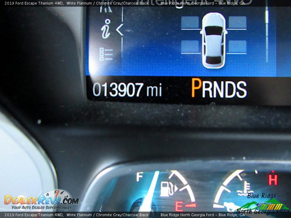 2019 Ford Escape Titanium 4WD White Platinum / Chromite Gray/Charcoal Black Photo #19