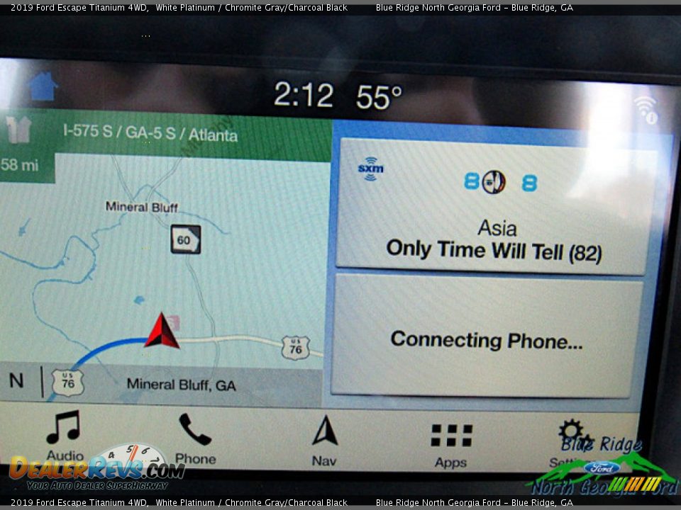 2019 Ford Escape Titanium 4WD White Platinum / Chromite Gray/Charcoal Black Photo #20