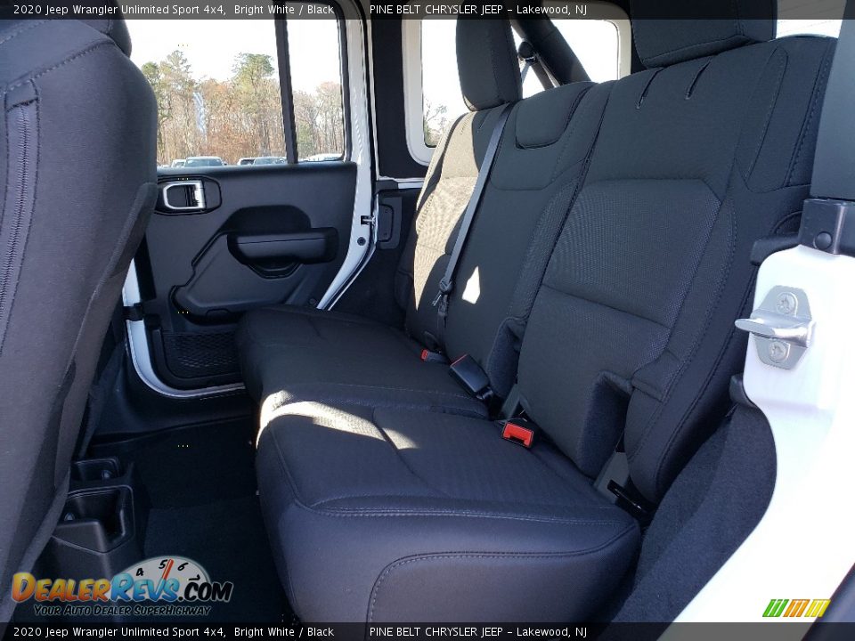 2020 Jeep Wrangler Unlimited Sport 4x4 Bright White / Black Photo #6