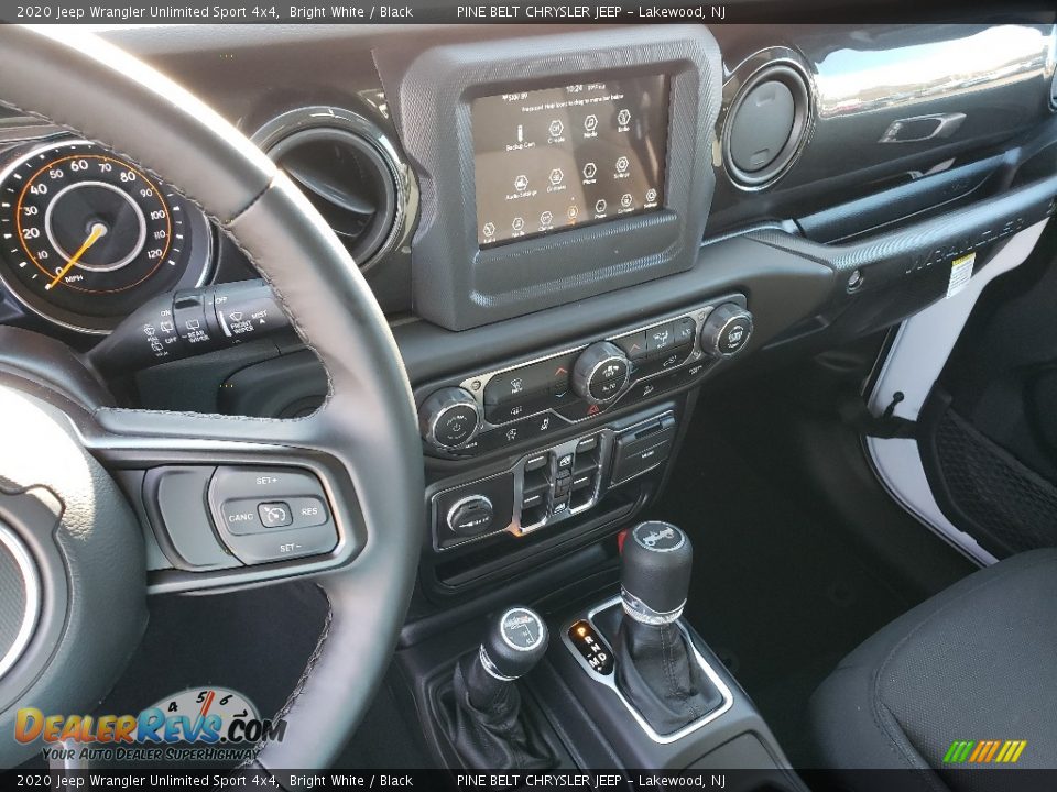 2020 Jeep Wrangler Unlimited Sport 4x4 Bright White / Black Photo #10