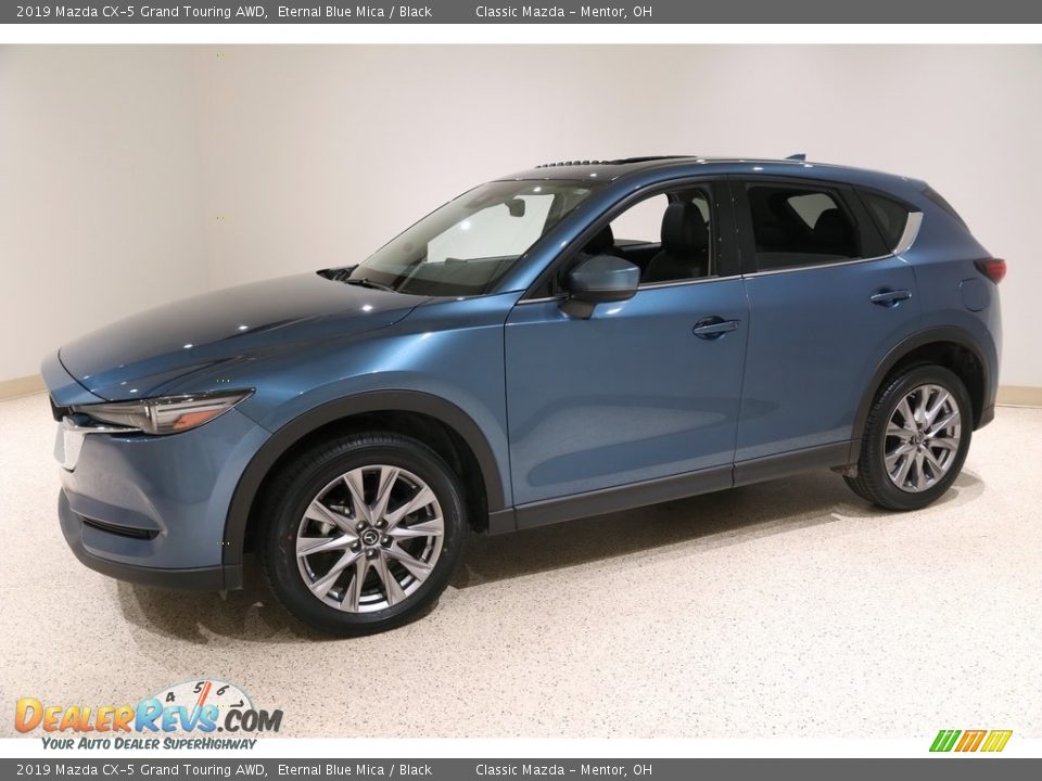 Eternal Blue Mica 2019 Mazda CX-5 Grand Touring AWD Photo #3