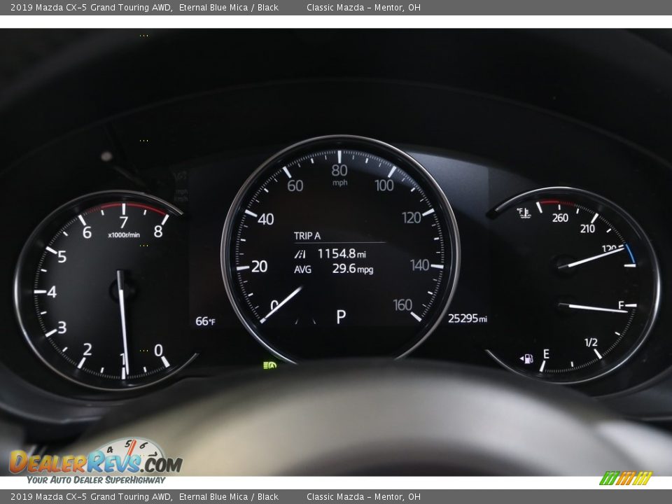 2019 Mazda CX-5 Grand Touring AWD Eternal Blue Mica / Black Photo #8