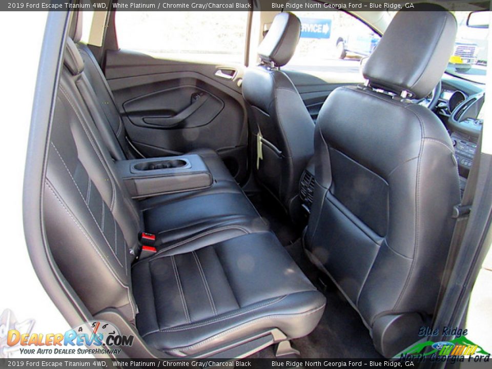 2019 Ford Escape Titanium 4WD White Platinum / Chromite Gray/Charcoal Black Photo #30