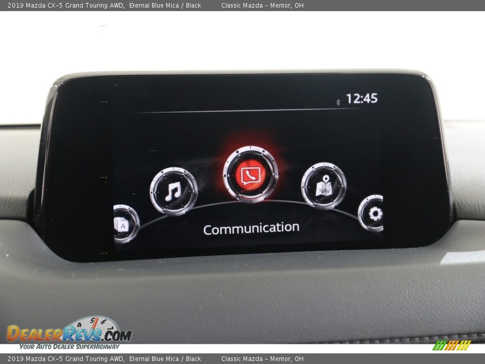 2019 Mazda CX-5 Grand Touring AWD Eternal Blue Mica / Black Photo #10