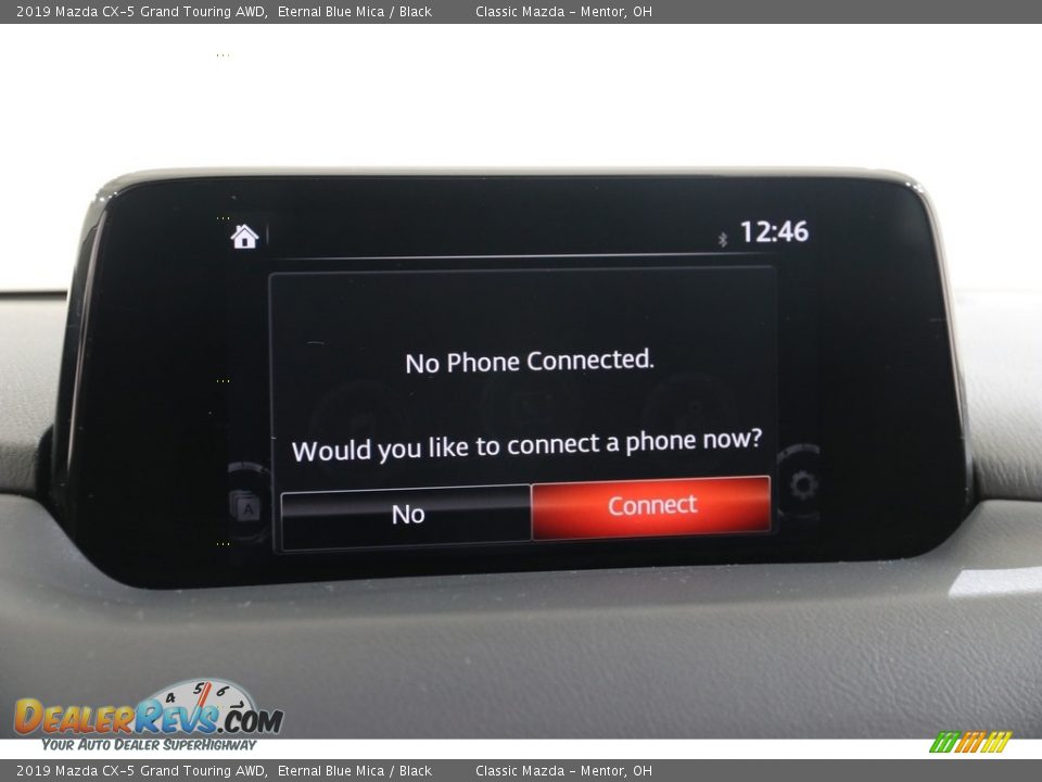 2019 Mazda CX-5 Grand Touring AWD Eternal Blue Mica / Black Photo #11