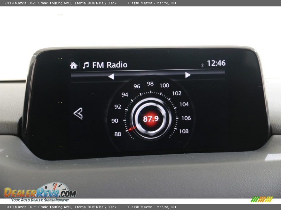 2019 Mazda CX-5 Grand Touring AWD Eternal Blue Mica / Black Photo #12