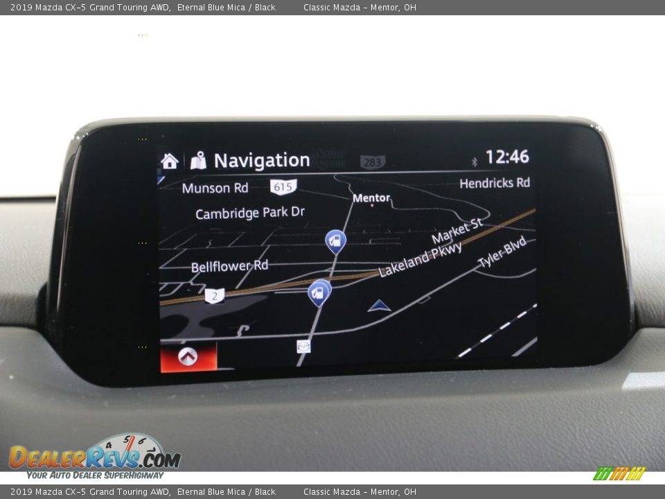 2019 Mazda CX-5 Grand Touring AWD Eternal Blue Mica / Black Photo #13