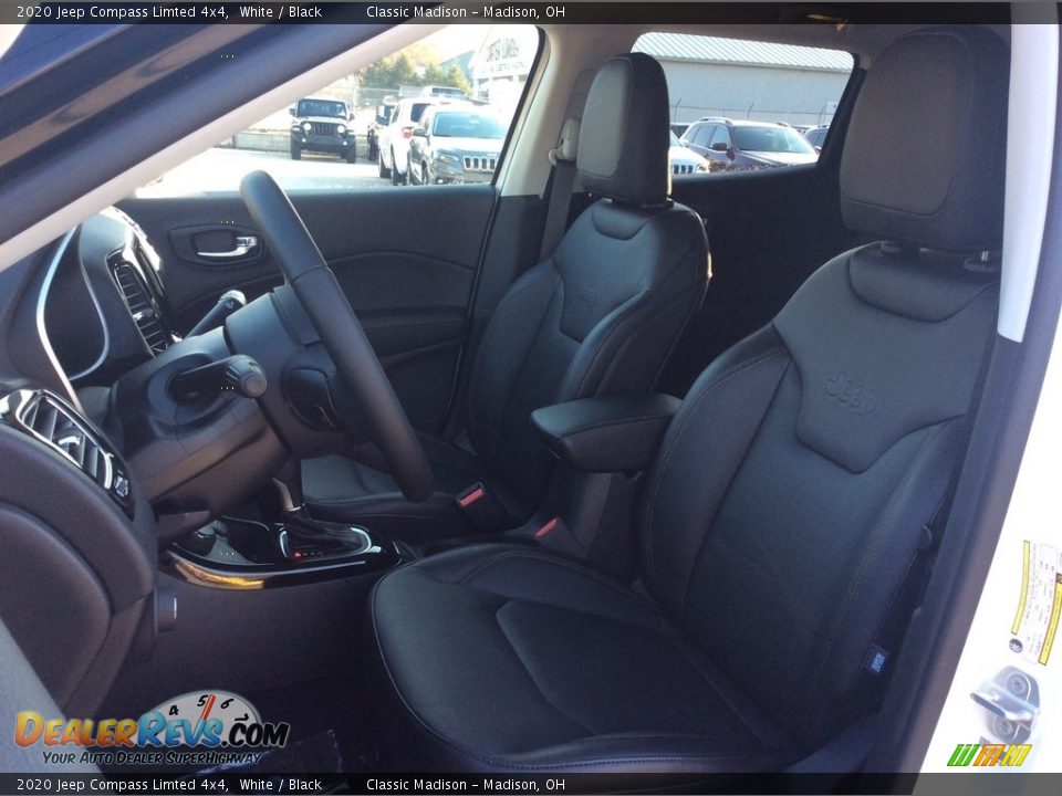 2020 Jeep Compass Limted 4x4 White / Black Photo #2