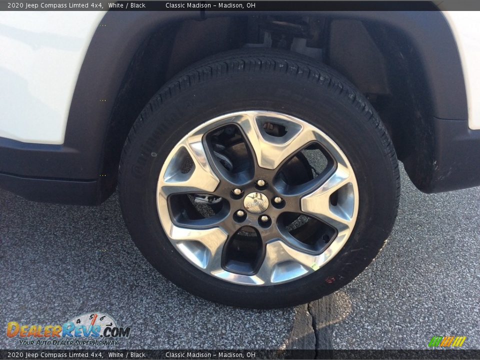 2020 Jeep Compass Limted 4x4 White / Black Photo #9