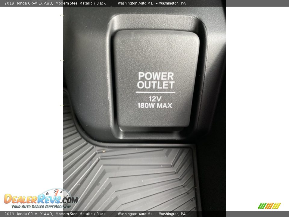 2019 Honda CR-V LX AWD Modern Steel Metallic / Black Photo #35