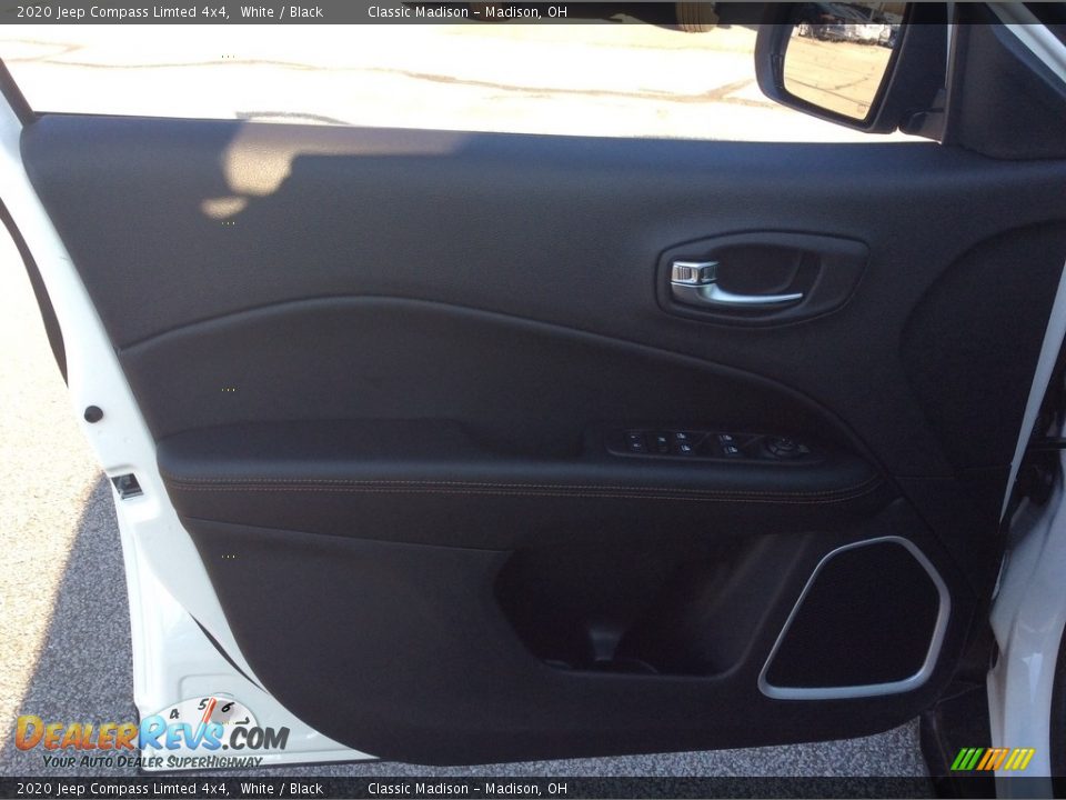 2020 Jeep Compass Limted 4x4 White / Black Photo #10