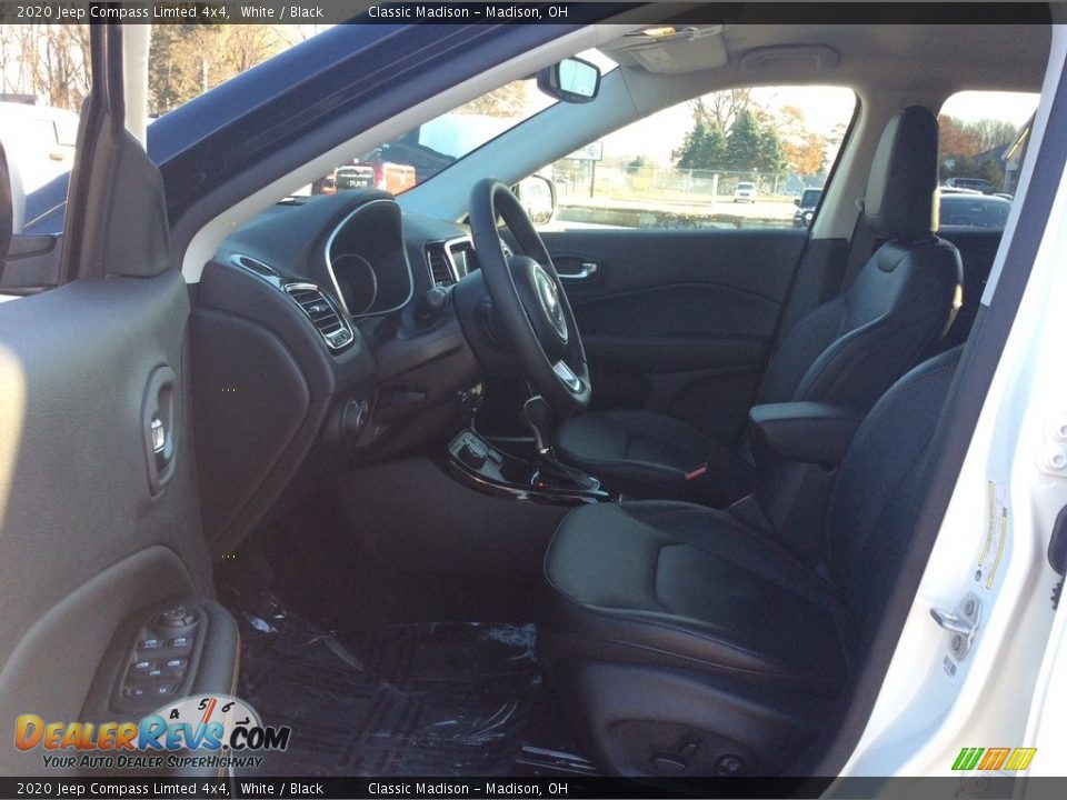 2020 Jeep Compass Limted 4x4 White / Black Photo #11